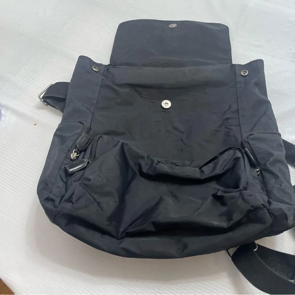Prada Black Nylon VTG Backpack